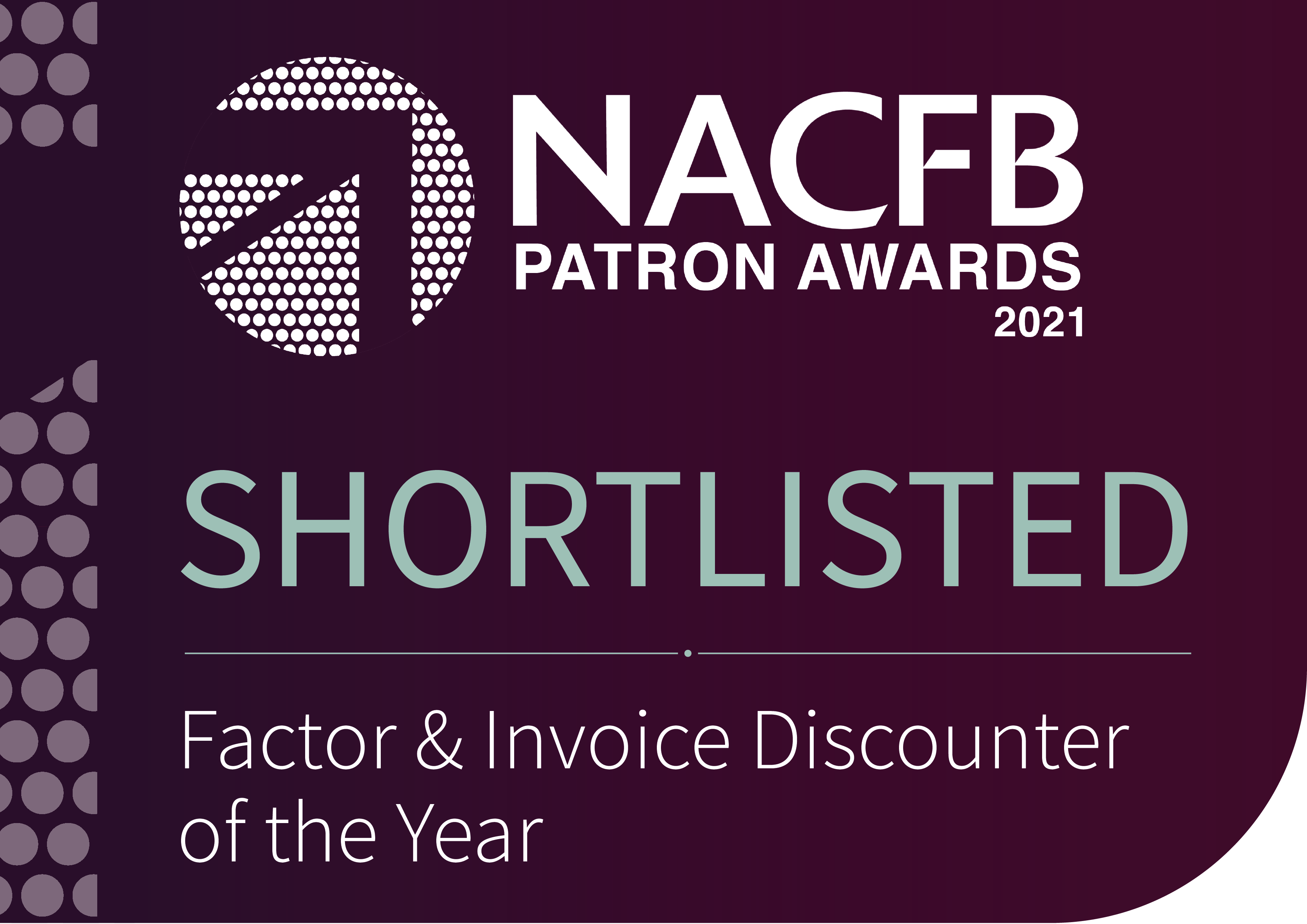 NACFB patron awards shortlist factor invoice discounter of the year 1