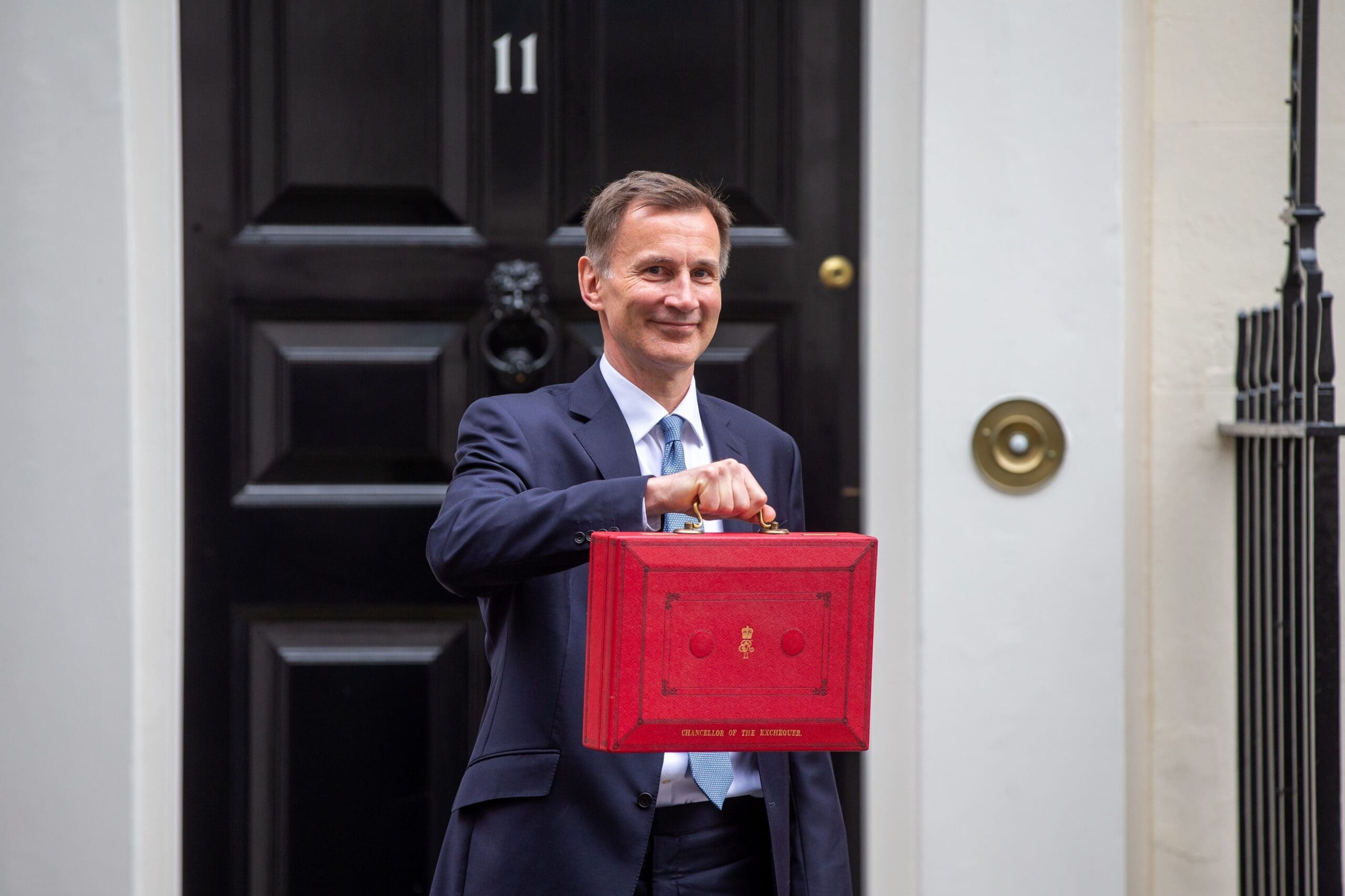 spring budget 2024 overview - jeremy hunt red brief case